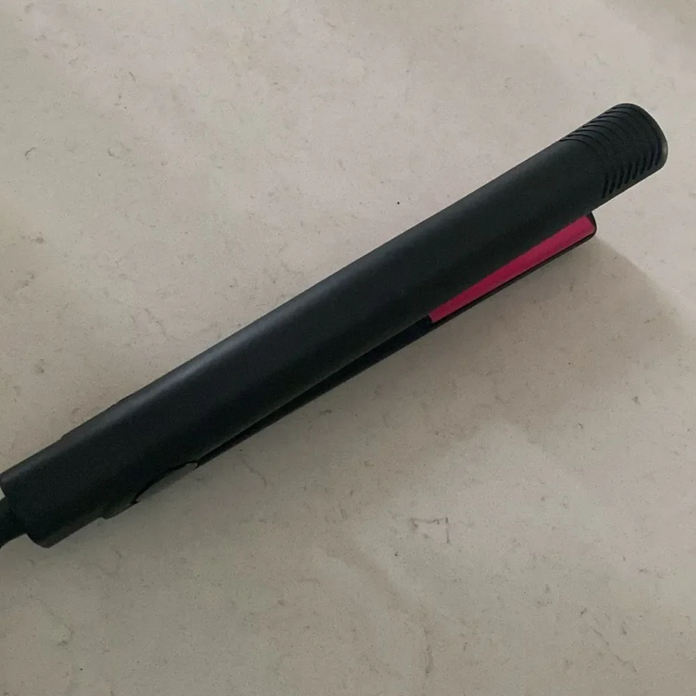 Hot Tools Professional 1 Inch Ceramic Flat Iron Hair Straightener Black Pink